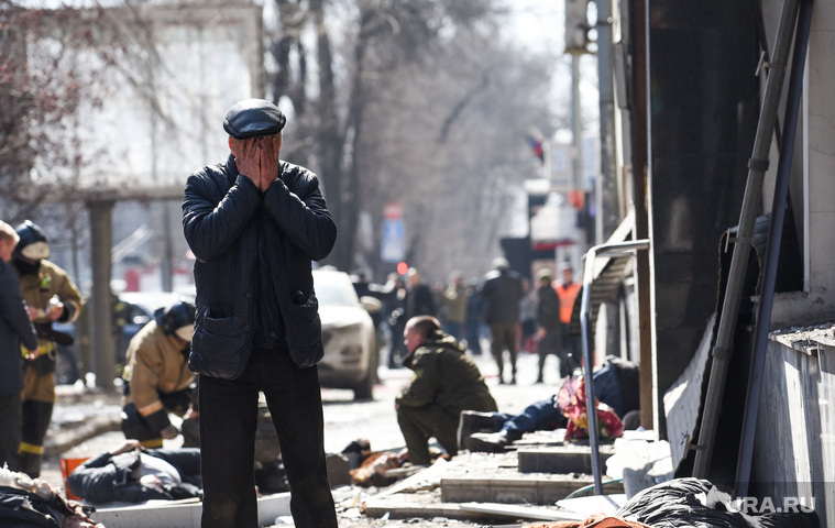 Donbas, 14.03.2022 po ataku Ukraińców na ludności, pochodzienie zdjęcia niejasne